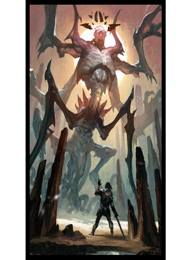 Realm Guard أغطية بطاقات Realm Guard 100ct ذات ملمس مميز لبطاقات TCG/MTG (إلدرازي) - Image 1
